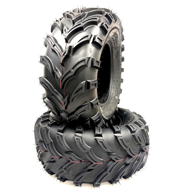 Two K9 MUD ATV UTV Tires 25x1012 25x10x12 6 Ply Rated Heavy Duty