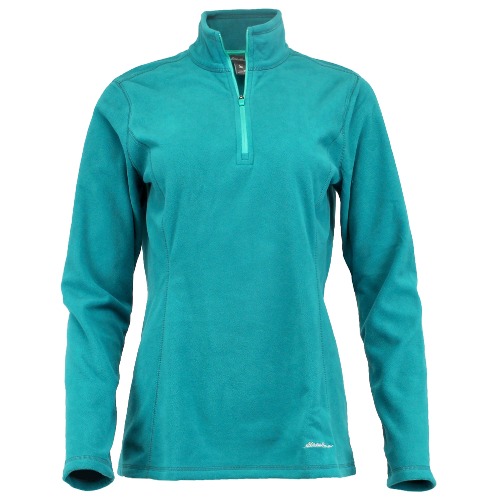 Eddie Bauer Womens Quest Quarter Zip Plus Casual, Women's, Size: 3XL, Green