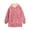 Pink, variant on Jamicy Women's Homewear Robe Hooded Robes for Women Warm Long Hooded Dress Fleece Button Outwear