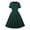 Green, variant on Ladies Dresses Lightweight Solid Color Dresses Fashion Dress Wine S