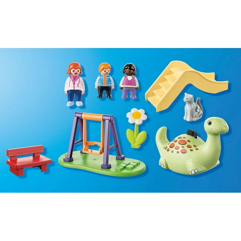  Playmobil 1.2.3 Children's Playground : Toys & Games