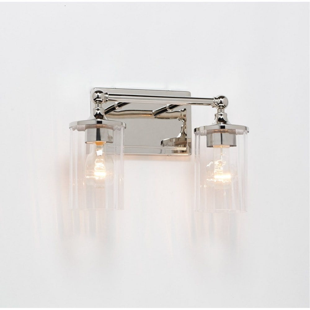 Capital Lighting - Camden - 2 Light Industrial Bath Vanity Approved for Damp