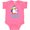 Hot Pink, variant on Inktastic My Nana Loves Me Cute Penguins Girls Baby Bodysuit