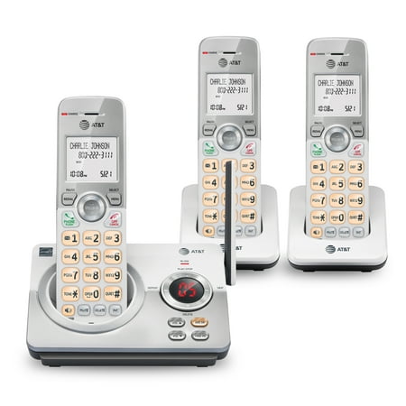 AT&T EL52319 3 Handset Expandable Cordless Phone (Best Long Distance Cordless Phone)