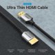 thumbnail image 3 of Cable HDMI macho a macho VENTION ALEHD tipo A de 0,5 m con carcasa de aleación de aluminio, 4K 60Hz HD, 3 of 5