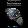 thumbnail image 3 of LOKMAT ZUES 4 PRO Reloj deportivo con pulsera inteligente Pantalla táctil completa AMOLED de 1,43 pulgadas Rastreador de ejercicios IP68, 3 of 8