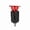 Red, variant on NFTIGB Aluminum Alloy Bike Bicycle Handlebar Handle Grip Bar End Plug Cap Parts (1.7 inches / 43 mm, Black)