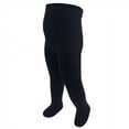 thumbnail image 3 of Touched by Nature Baby and Toddler Girl Organic Cotton Tights 2-4T Lt. Pink Black, 3 of 5