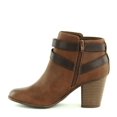 thumbnail image 6 of Material Girl Womens Lexia Almond Toe Ankle Fashion Boots 9.5, 6 of 8