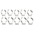 thumbnail image 1 of 10 Pcs Pinces à Ressort en Éponge Type Ouvert Pinces à Outils en Acier Robuste 32Mm (42Mm de Hauteur), 1 of 9