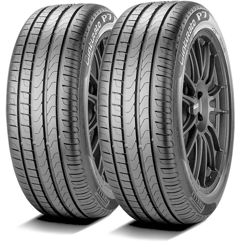Precursor Noticias Tan rápido como un flash Pirelli Cinturato P7 Run Flat 225/45R17 91V (*) Performance Tire -  Walmart.com
