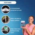 thumbnail image 3 of Professor Amos Fast PM Drain Maintenance Powder Concentrate Preventative Drain Cleaner Powder Garbage Disposal, Washing Machine, Dishwasher, Sink, Bathtub, Shower 24 Oz, 3 of 4