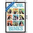 thumbnail image 3 of Star Wars: The Phantom Menace - Jar Jar Binks Grid Wall Poster, 22.375" x 34" Framed, 3 of 5