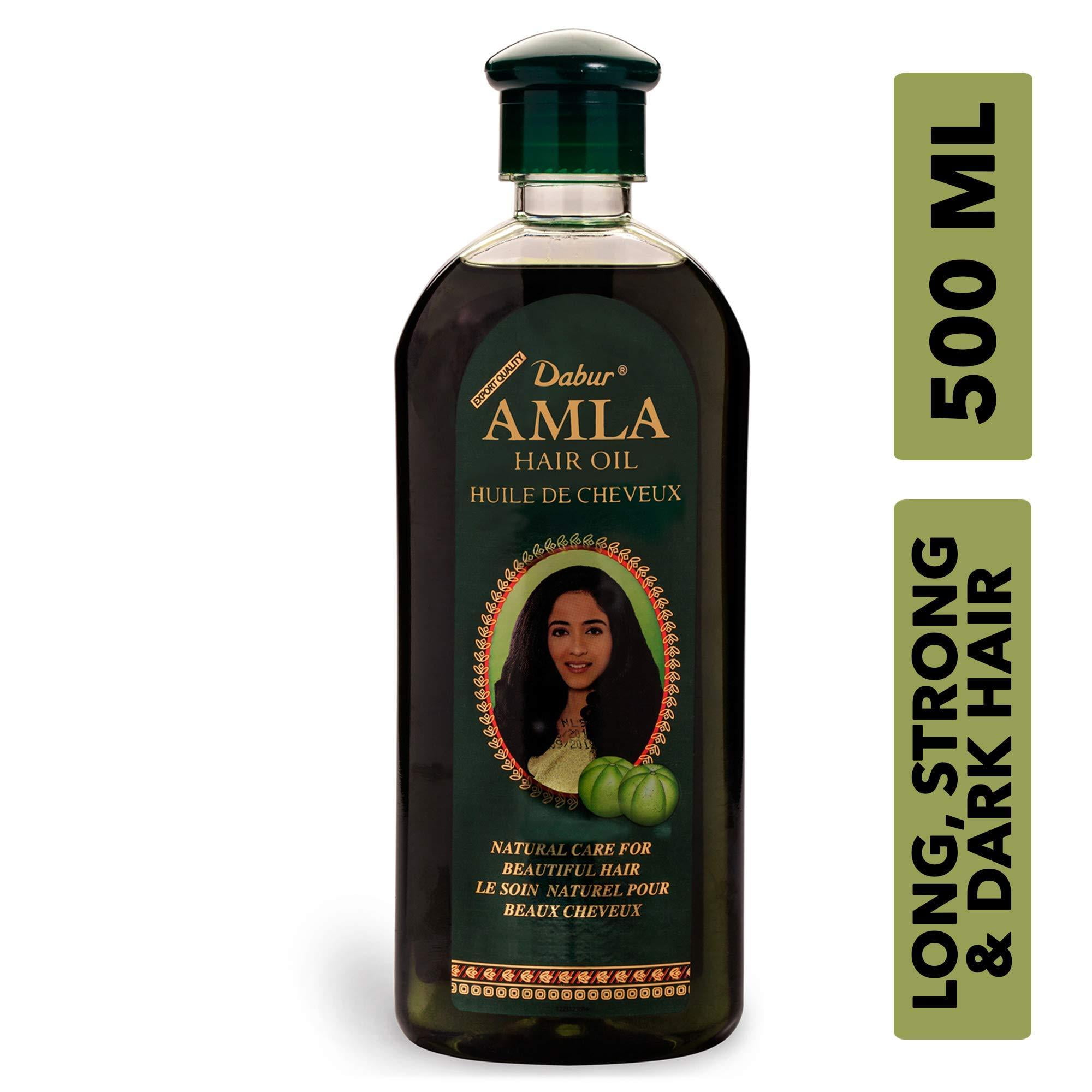 Dabur Amla Hair oil - Natural care for beautiful hair, 500ml 