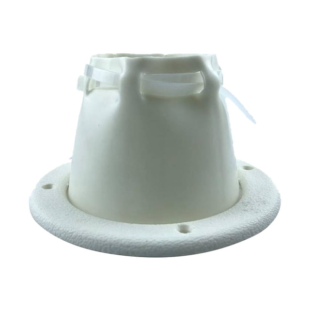 Funda para cables, organizador de cables eléctricos, aparejo, dirección y protección para kayak Blanco