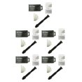 thumbnail image 3 of Riwesomey Micro brocas helicoidales multiusos, carpintería precisa, rotativa compacta, antideslizante, resina silenciosa, llavero de tipo 11 Tipo 11 5piezas Riwesomey CBP227910, 3 of 4