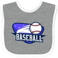 thumbnail image 3 of Inktastic Baseball Stars Boys or Girls Baby Bib, 3 of 4