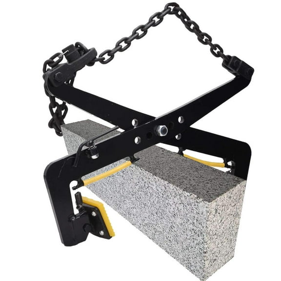 Mulaxen Granite Slab Lifting Clamp 700lbs, Stone Lifting Clamps, Marble Lifting Clamps, Lifting Clamps for Granite Stone Marble Slate Rock Brick, Heavy Duty Lifting Clamps