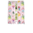 thumbnail image 4 of Franco Kids Disney Princess Cartoon Rod Pocket Light Filtering Curtains, 82" x 63" (2 Panels), 4 of 5