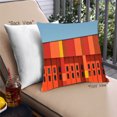 thumbnail image 1 of Ahgly Company Abstract Stripe Pattern Coussin Extérieur, 18 Pouces par 18 Pouces, 1 of 6