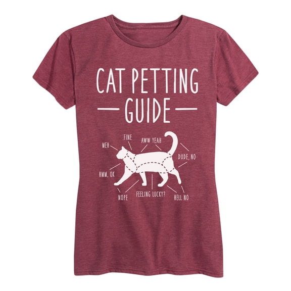 Instant Message - Cat Petting Guide Short Sleeve Graphic T-Shirt