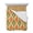 Green Yellow Orange, variant on Orange Green Geometric Twin Size Down Alternative Comforter, Lightweight Comforter Quilt Bedding Set with Pillow Shams Abstract Moire Contemporary All Seasons Bed Comforter Duvet Insert 68"x86"