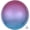 Purple, variant on 16 inch Ombre Orbz - Pink & Blue Foil Mylar Balloon - Party Supplies Decorations