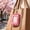 Hot Pink, variant on Lenkho 3 Inch Clear Window Lace Photo Card Holders Cute Ruffle Photocard Storage Pouch Lightweights Keychain Bag For Student Portable Earbud Small Things Organizer