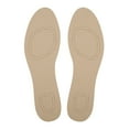thumbnail image 1 of Plantillas de piel de vaca, transpirables, cómodas con fondo de látex de carbón activado, accesorios para cualquier tipo de zapato 37/38, 2 uds., 1 of 8
