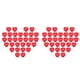 thumbnail image 1 of 60 Piezas Bolas Antiestrés Corazón Rojo para el Día San Valentín, Bolas Antiestrés para la Recompensa del Escolar, Rellenos Regalo para Bolsas Fiesta San Valentín, 1 of 5