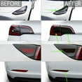 thumbnail image 3 of Bogar Tech Designs Tail Head Light Side Markers Reflectors Tint Kit Compatible with and Fits Tesla Model 3, Dark Smoke, 3 of 6