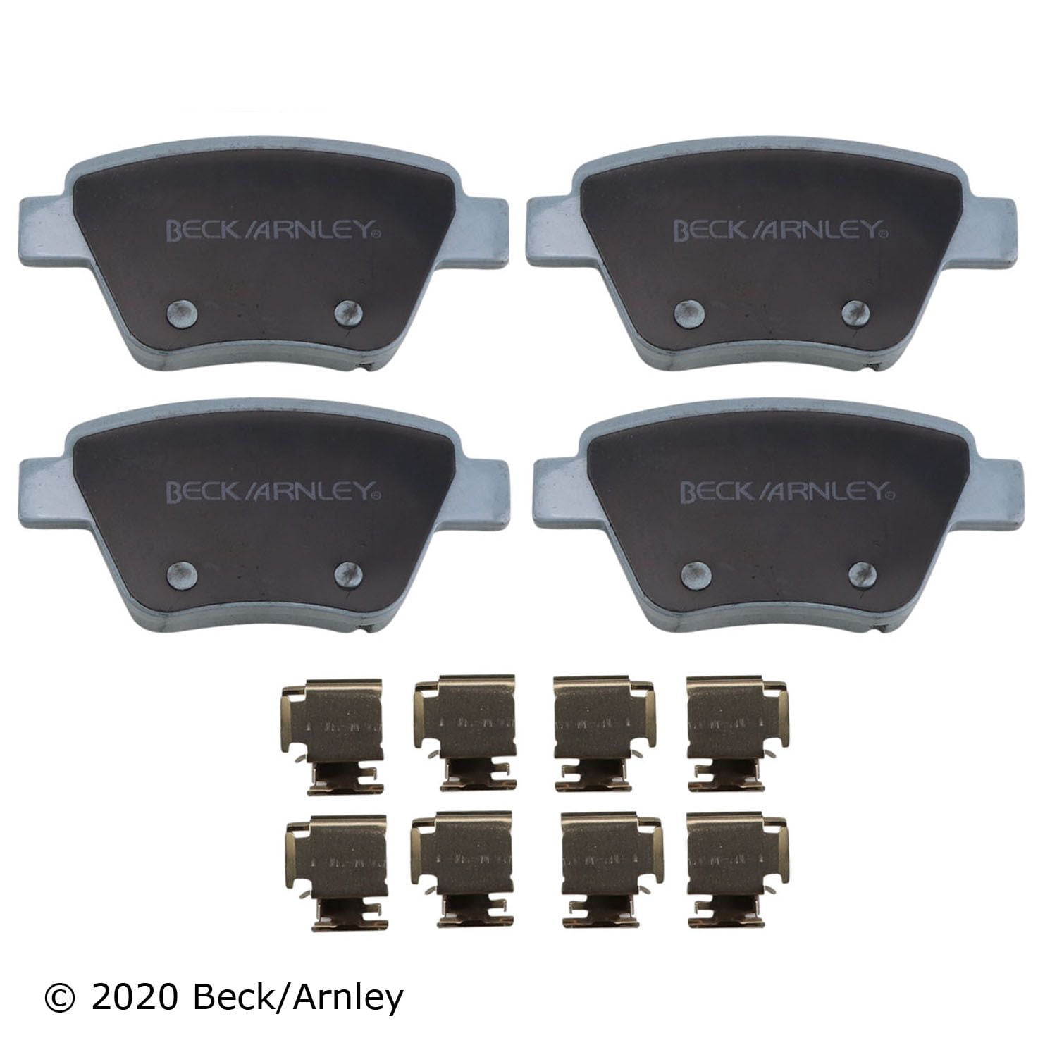 BeckArnley 085-6940 Premium Asm Pads W / Hardware