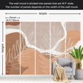 thumbnail image 3 of Botanical Wallpaper Wall Mural - Organic Shapes, 3 of 5