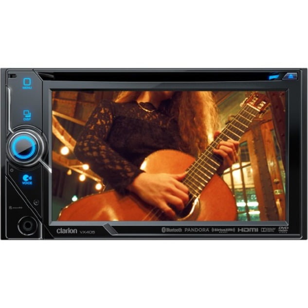 Clarion VX405 Car DVD Player, 6" Touchscreen LCD, 179, 76 W RMS