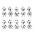thumbnail image 3 of 10pcs Alloy Alien Design Pendants for DIY Jewelry Making Accessory Necklace Sweater Chain Antique, 3 of 3