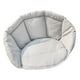 thumbnail image 4 of Cojín para silla colgante de mimbre, cojín para hamaca, silla colgante con forma de lágrima, puente para jardín Gris 60x60x45cm, 4 of 9