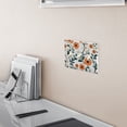 thumbnail image 5 of Yayeee Toggle Light Switch Wall Plate 2-Gang 4.56"x4.48" Decorative Outlet Cover, Flowers Pattern, 5 of 7