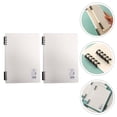 thumbnail image 3 of Shisuyan 2Pcs Reinforced Loose Leaf Paper White Paper Scheduling Simple Design for Friends, 3 of 8