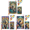 thumbnail image 1 of Kit Con Cuentas Cuadradas 5D DIY Pared Del Arte 45x75cm, 1 of 8