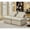 Beige, variant on Armless Compact Sofa - Ideal for Small Dorm Rooms and Cozy Corners