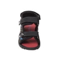 thumbnail image 5 of Rugged Bear Hook And Loop Boys Toddler Open Toe Sport Sandals, Black Multi, 6, 5 of 6