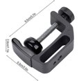 thumbnail image 4 of Support de Pince Multifonction pour Multiprise, Accessoire de Lampe de Caméra, Support de Poche en Forme de C, 4 of 4