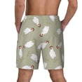 thumbnail image 2 of Lsque Mens Swim Trunks Funny Chicken Pattern - Bathing Suit Compression Liner - Beach Swim Shorts Swimwear - (S-3XL) - Stretch Quick Dry -X-Large, 2 of 9