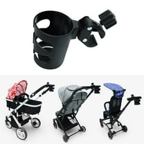 Topbathy Stroller Water Bottle Holder Stroller Cup Holder Plastic Compact 1Set