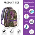 thumbnail image 6 of Hawaii Tropical Wind Palm Leaves Print Backpack: Durable & Lightweight Laptop Daypack for High School & College Students, Large Campus Bookbag with Padded Sleeve, Perfect Gift for Women & Men, 6 of 6