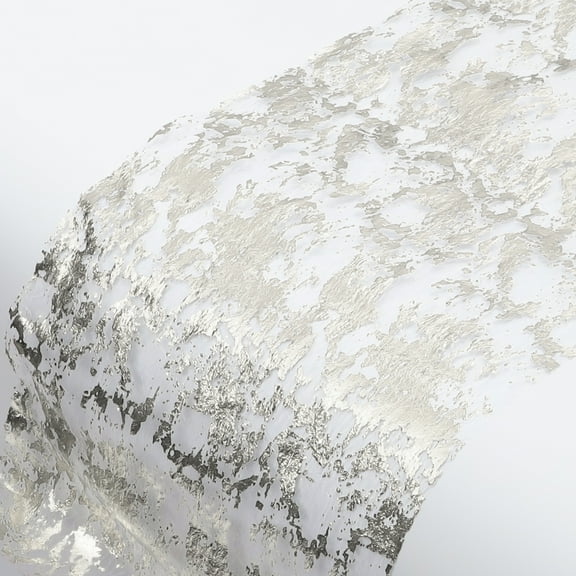 Unique Bargains Sequin Glitters Table Runner for Wedding Party Table Decoration 108.27"L x 11.02"W Silver Tone