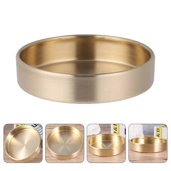 PBPBOX Round Plate Display Stand for Brass Tray Homeowners Organization 1Set