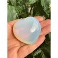thumbnail image 5 of Opalite Gemstone Hearts, Polished Opalite Puffy Hearts, Opalite Palm Stone, Opalite Heart (1 Heart), 5 of 8