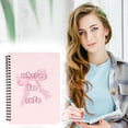 thumbnail image 2 of Coquettte Bow Notebook Stuff School Cute Notebook 6.18 X 8.34 Inches Aesthetic Journal School Stationary For Girly Women, 2 of 7
