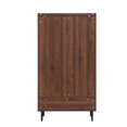 thumbnail image 6 of Home Source 59' Exquisite Bar Wine Cabinet with Glass Door, 4 Adjustable Shelves, Dedicated Wine Glass Stemware Rack, and 2 Convenient Drawers for Utmost Elegance and Organization, 6 of 7